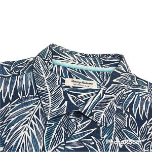 Tommy Bahama Hawaiian Shirt Mens 2XL Floral Button Up The Coconut Point EUC